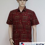 kemeja-batik-otentik-papua-merah-full-body